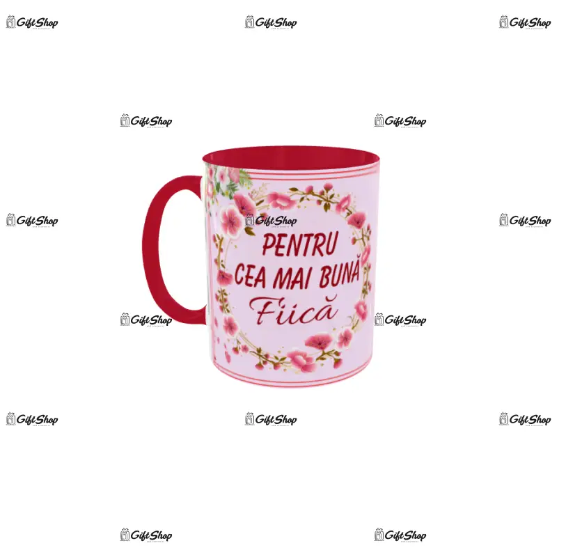 Pentru cea mai buna fiica, cana ceramica, 330ml, cgs1193c